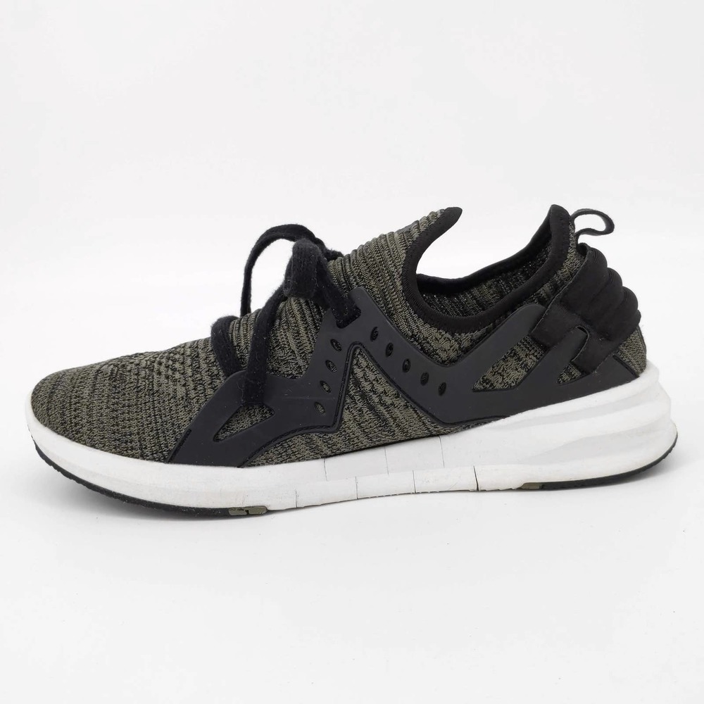 Coolway Knit Running Trainer Shoes Sneakers Black Gray Men's US 11 EU 44